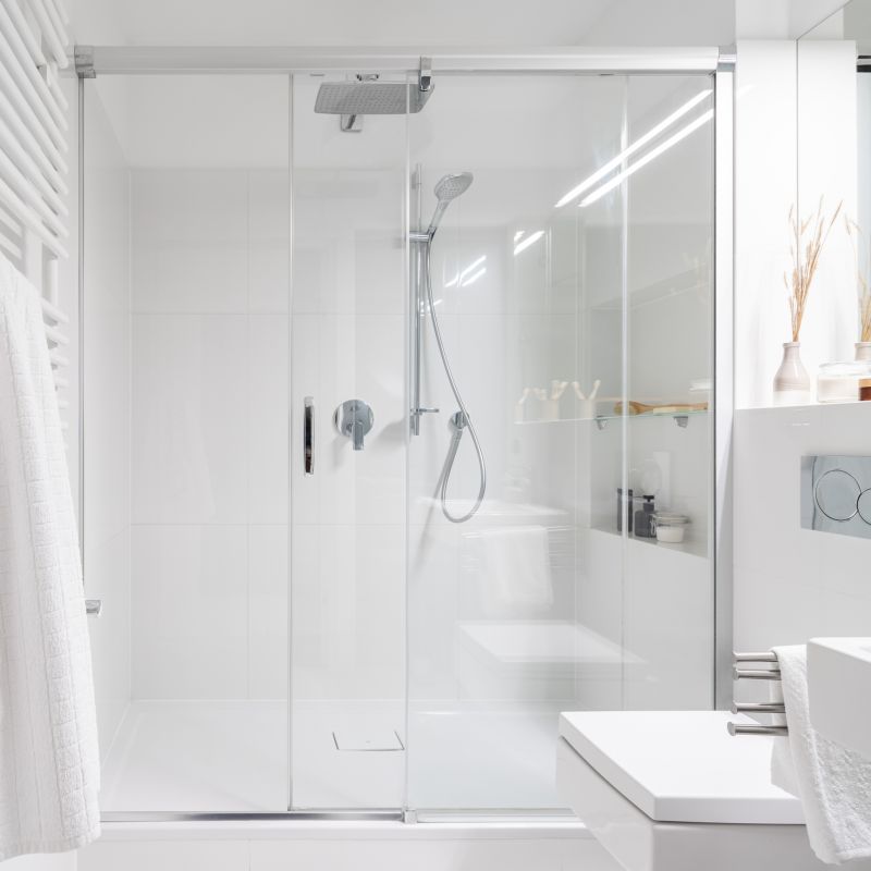 Modern Frameless Shower